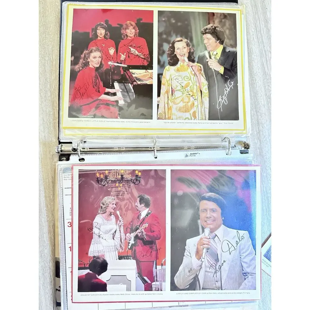 Rare Lawrence Welk & Myron Floren Memorabilia Archive Calendars Photos Programs